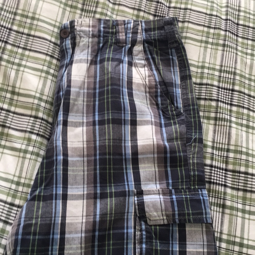 Boys Flat Front Cargo Shorts